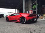 Lamborghini Huracan in Red by Liberty Walk 2015 года